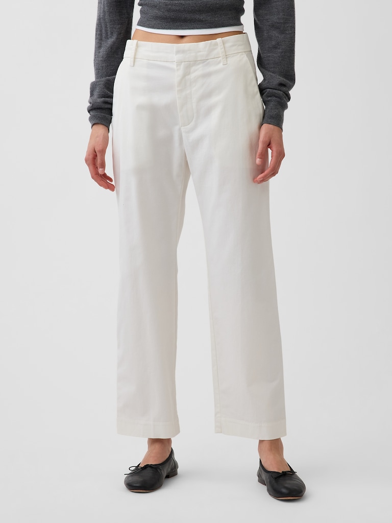 Mid Rise Downtown Khakis