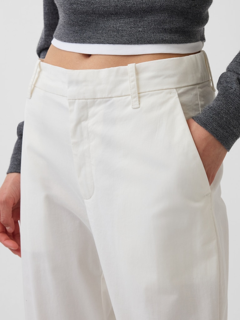 Mid Rise Downtown Khakis