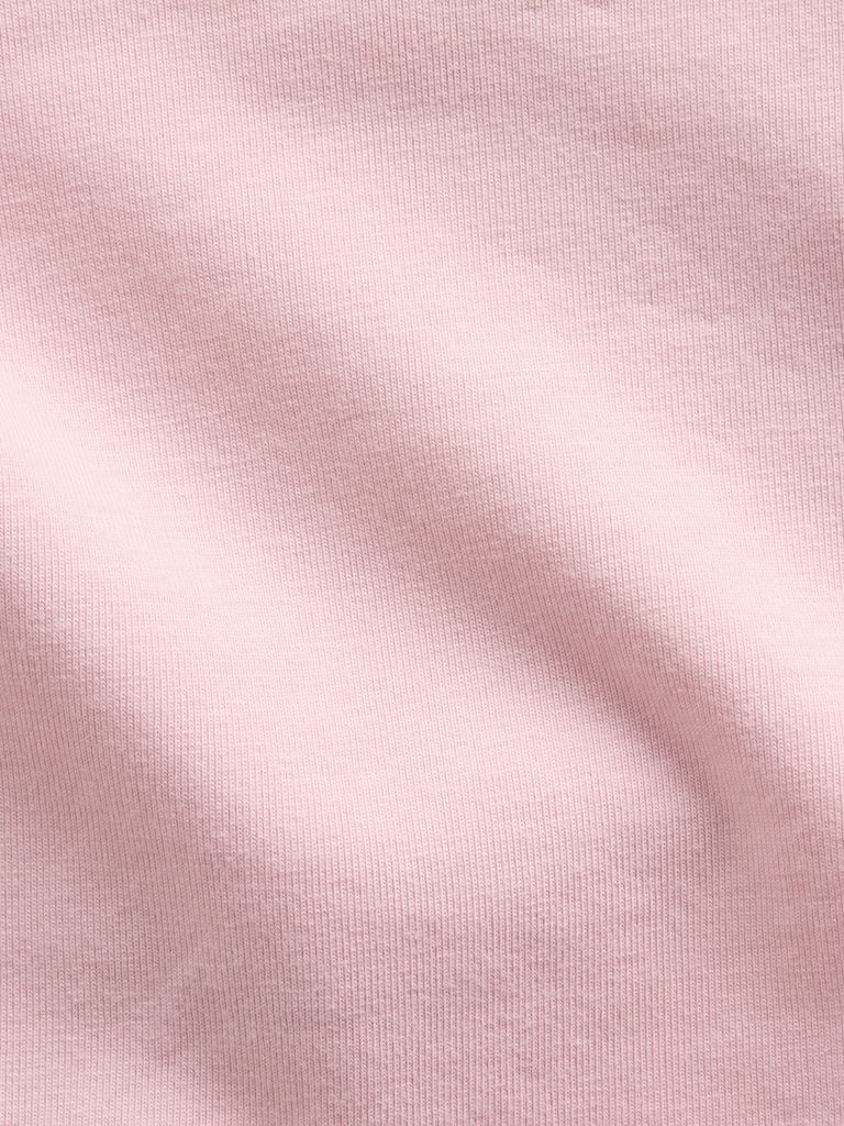 Organic Stretch Cotton Lace-Trim Shorty