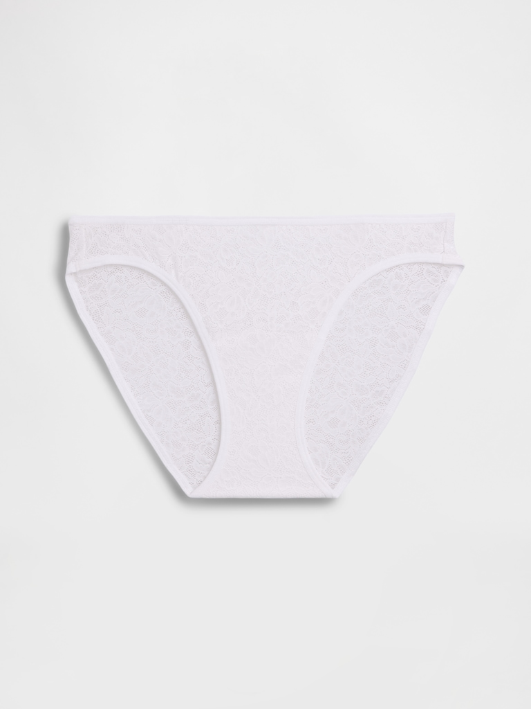 Culotte bikini en dentelle