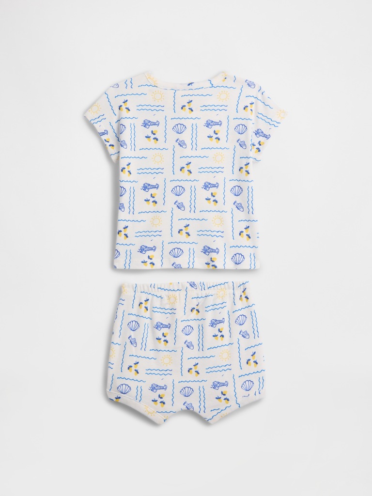 Baby Two-Piece Graphic Outfit Set