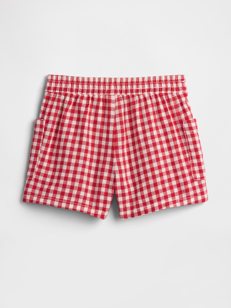 babyGap Pull-On Linen-Blend Cargo Shorts