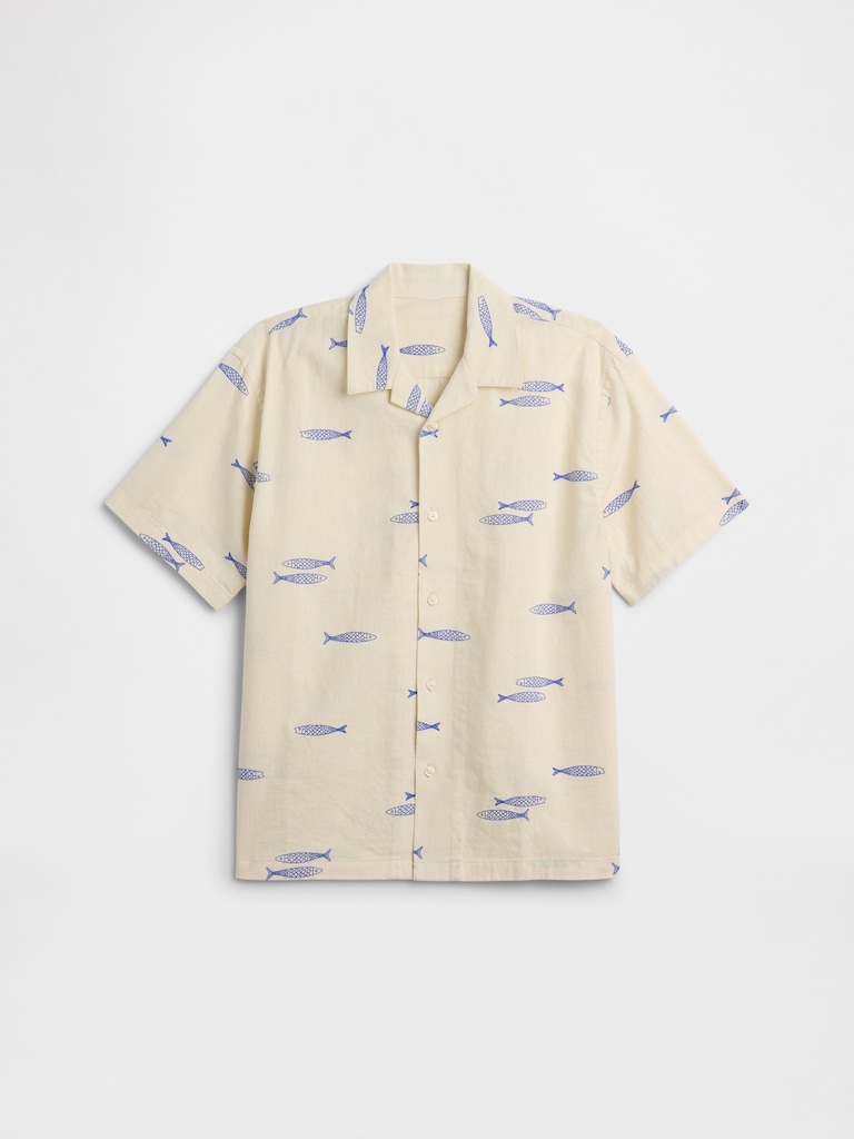 Kids Textured Vacay Shirt