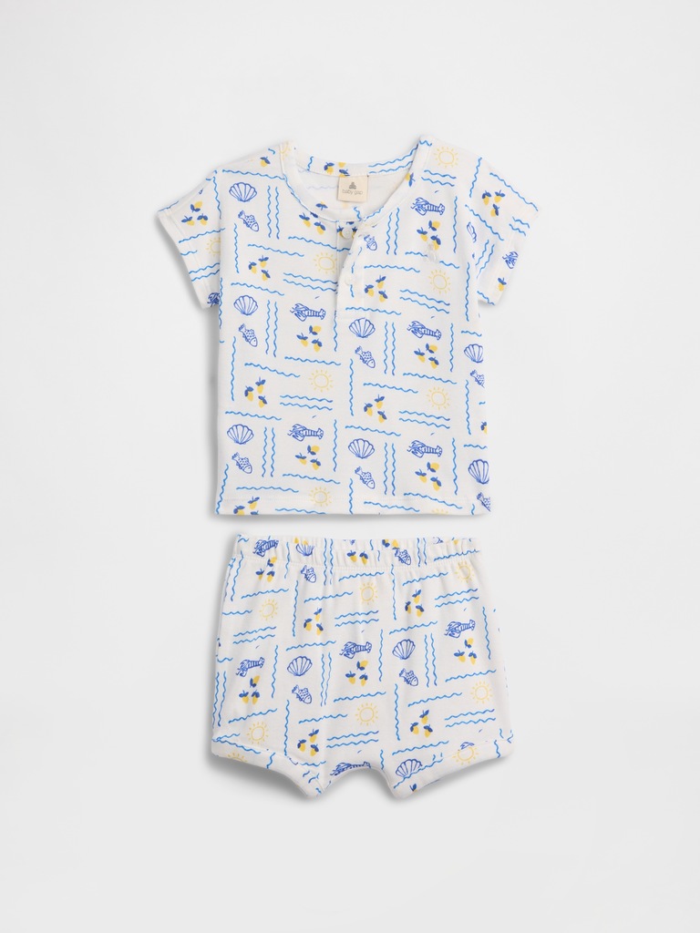 Baby Two-Piece Graphic Outfit Set