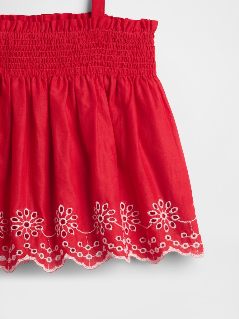 Baby Eyelet Two-Piece Outfit Set