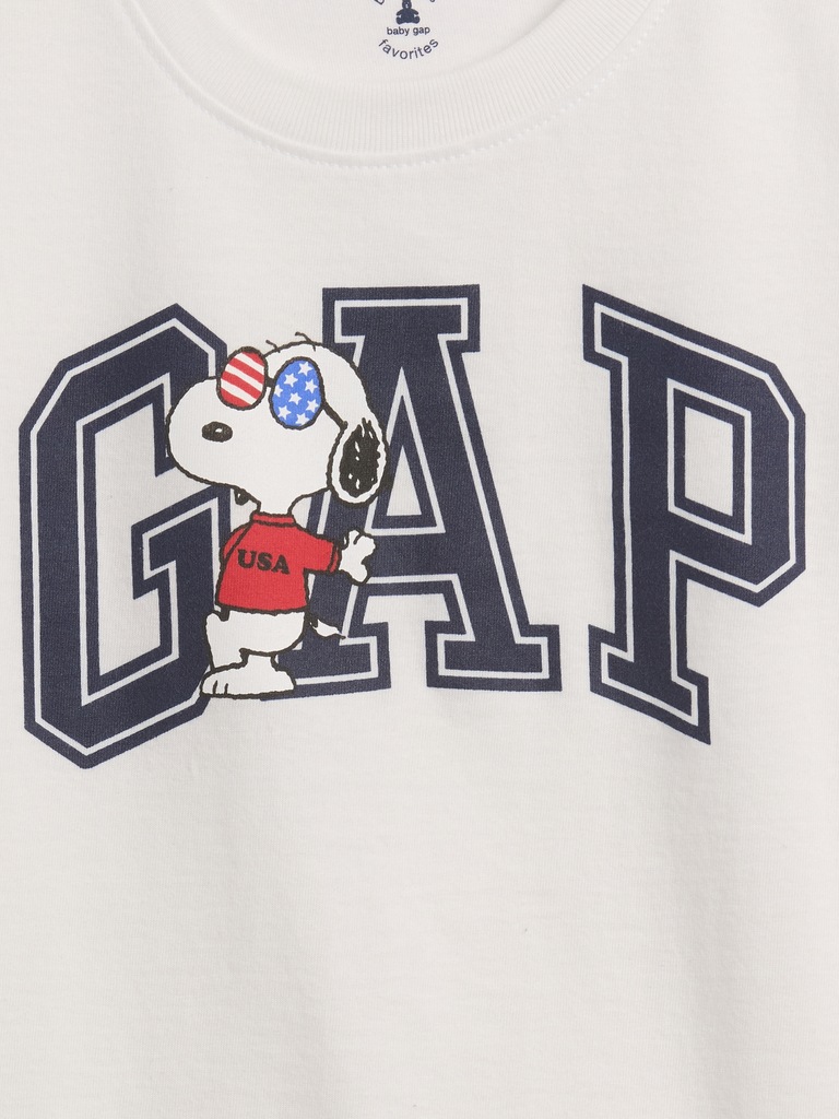 babyGap Peanuts Logo T-Shirt