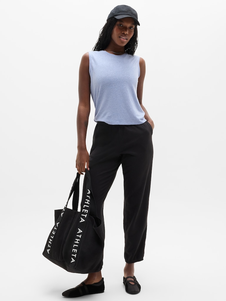 Getaway Linen Blend Muscle Tank