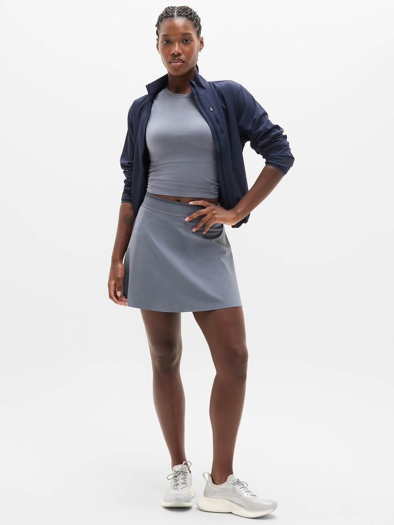 Ace A-Line Tipped 15.5" Skort