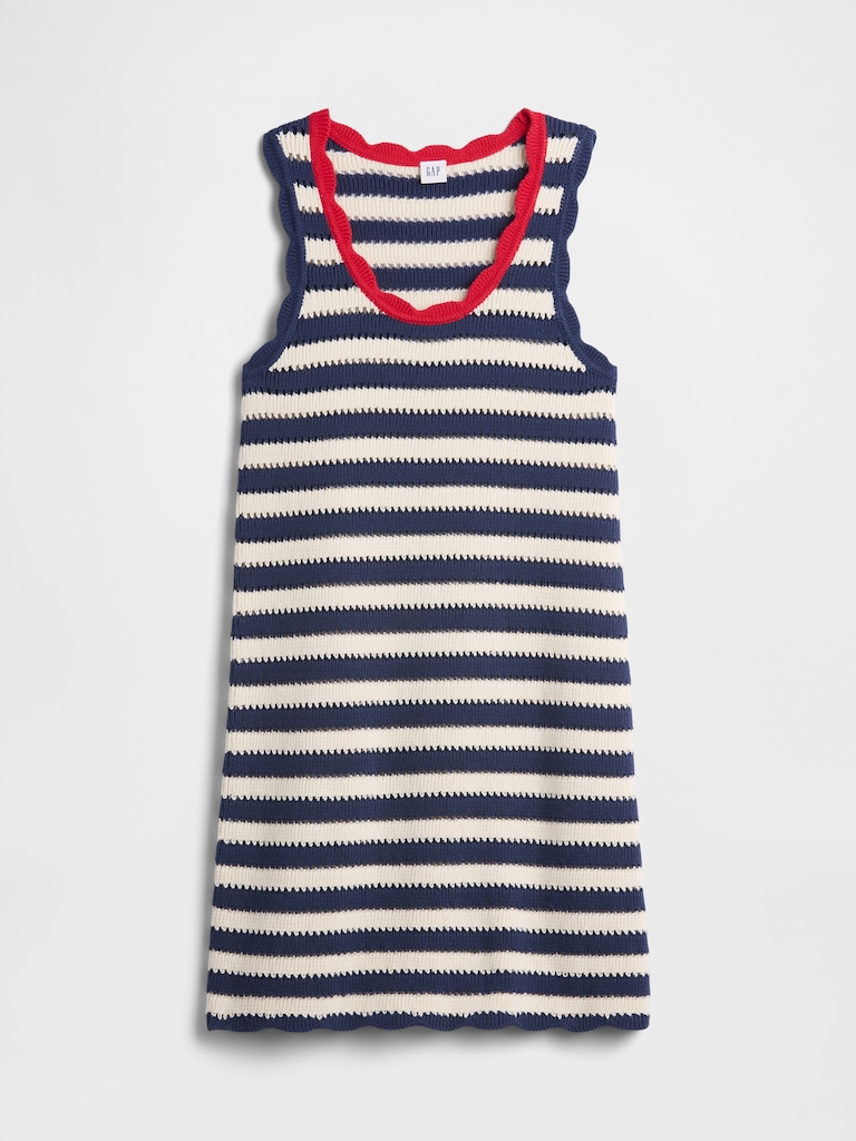 Stripe Sweater Mini Dress