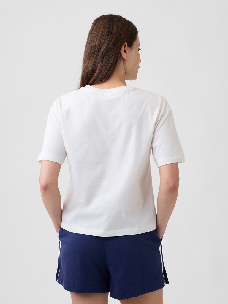 Peanuts Oversized Gap Americana Logo T-Shirt