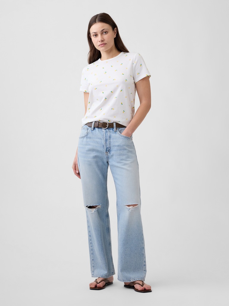 Favorite Print Crewneck T-Shirt