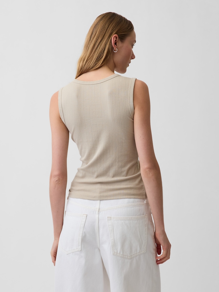 Modern Rib Tank Top