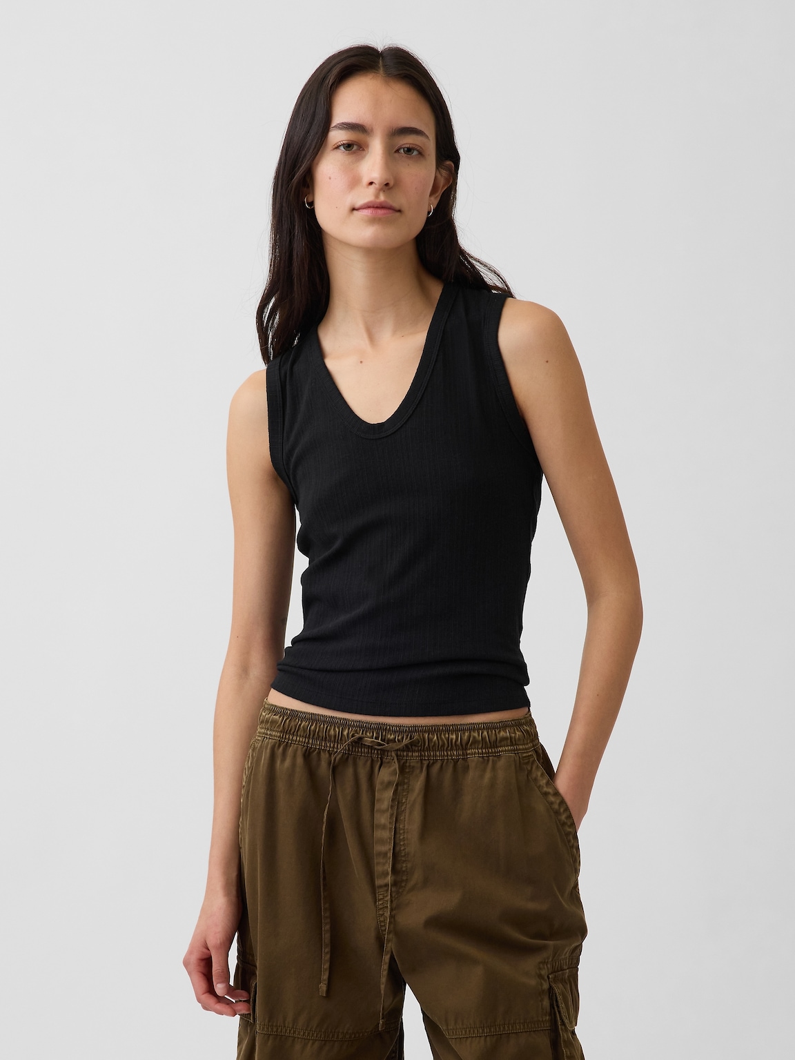 Modern Rib Tank Top