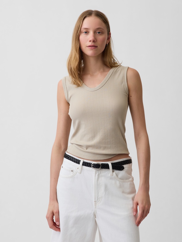 Modern Rib Tank Top