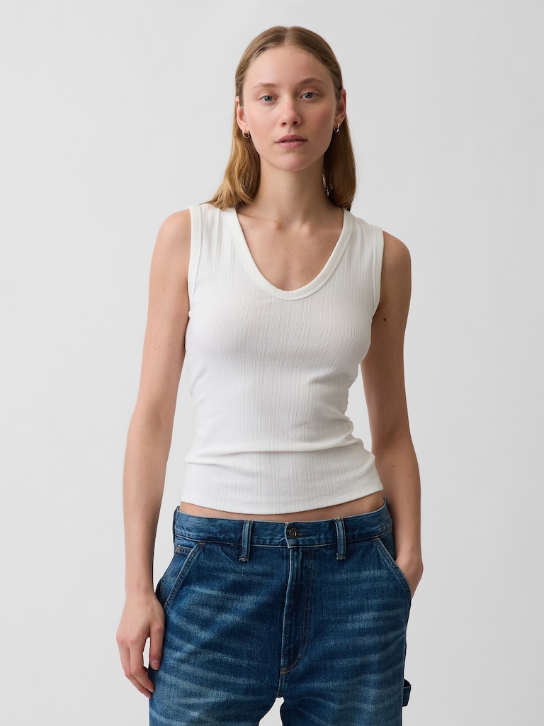 Modern Rib Tank Top