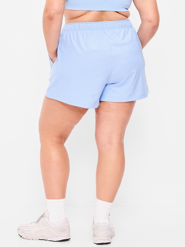 High-Waisted PowerSoft Shorts -- 3.5-inch inseam