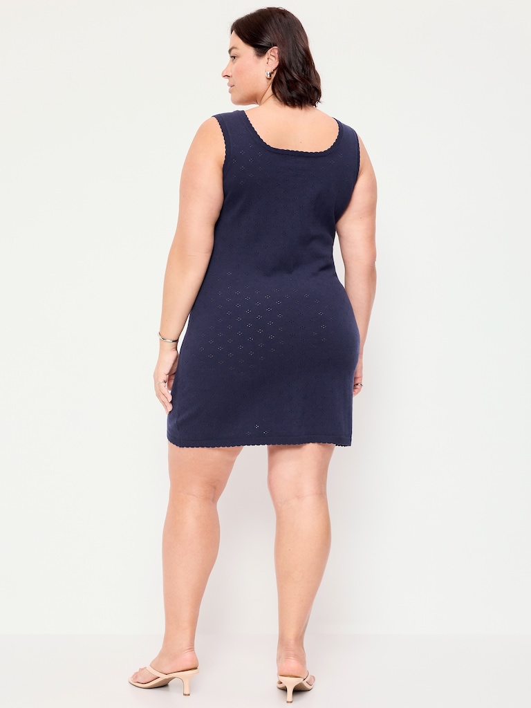 SoSoft Lite Pointelle Sweater Dress
