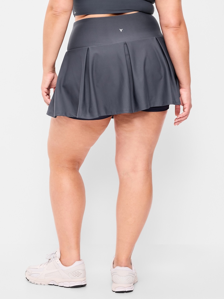 Extra High-Waisted Drop-Waist PowerSoft Skort