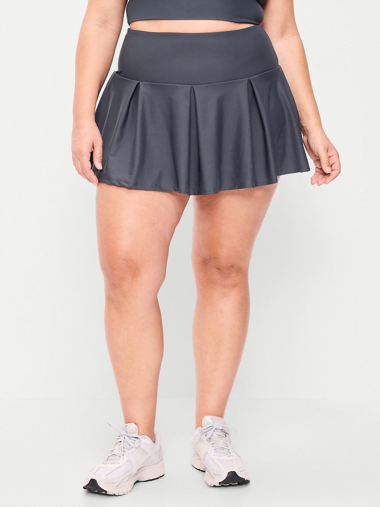 Extra High-Waisted Drop-Waist PowerSoft Skort