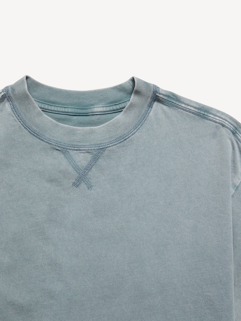 Oversized Short-Sleeve Boxy T-Shirt for Boys