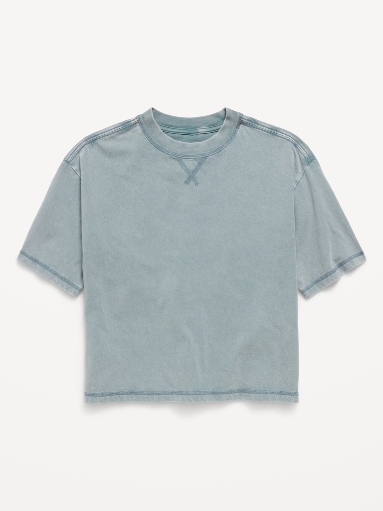 Oversized Short-Sleeve Boxy T-Shirt for Boys