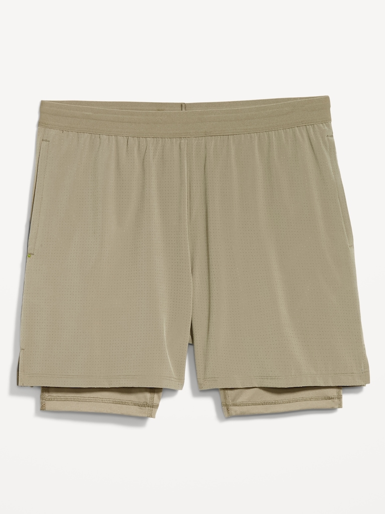 2-In-1 Performance Run Shorts -- 5-inch inseam