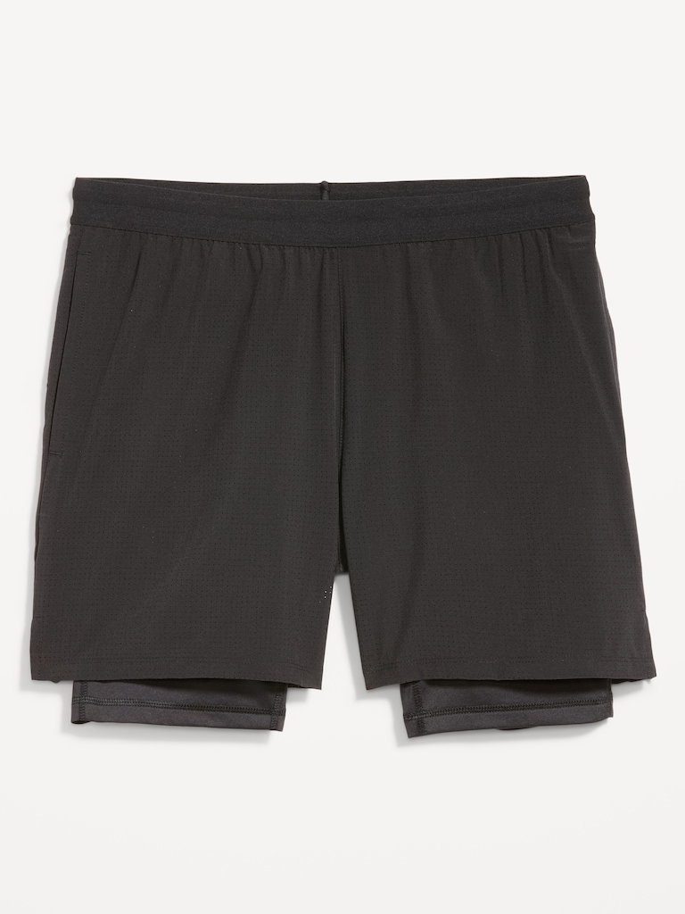2-In-1 Performance Run Shorts -- 5-inch inseam