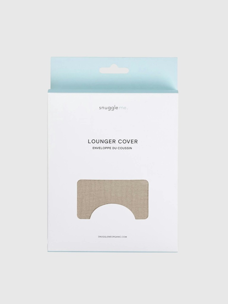 Snuggle Me Lounger Curve Muslin Cover