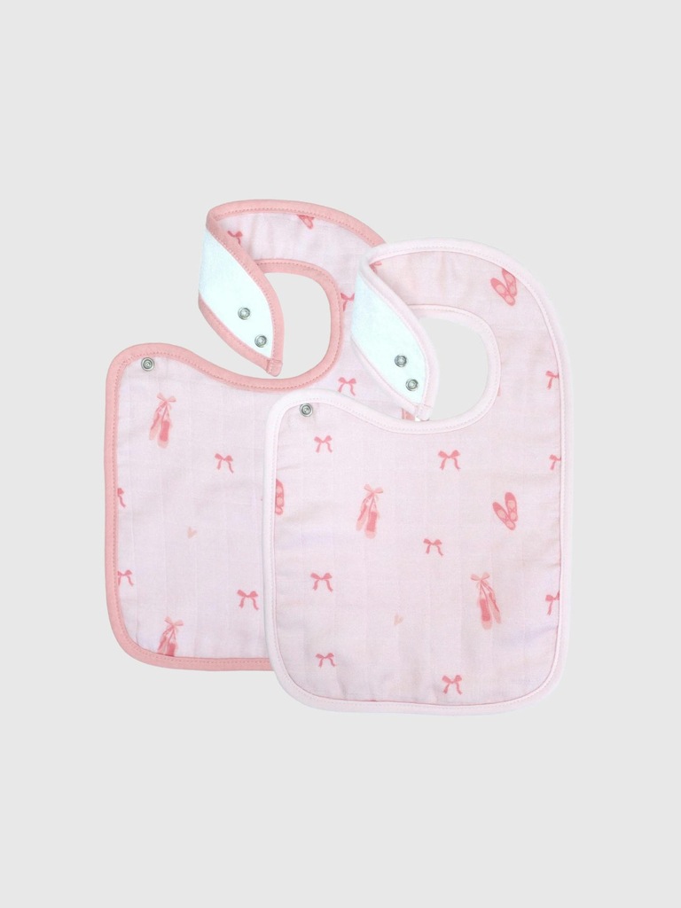 Bamboo Little Ballerina Bib Set