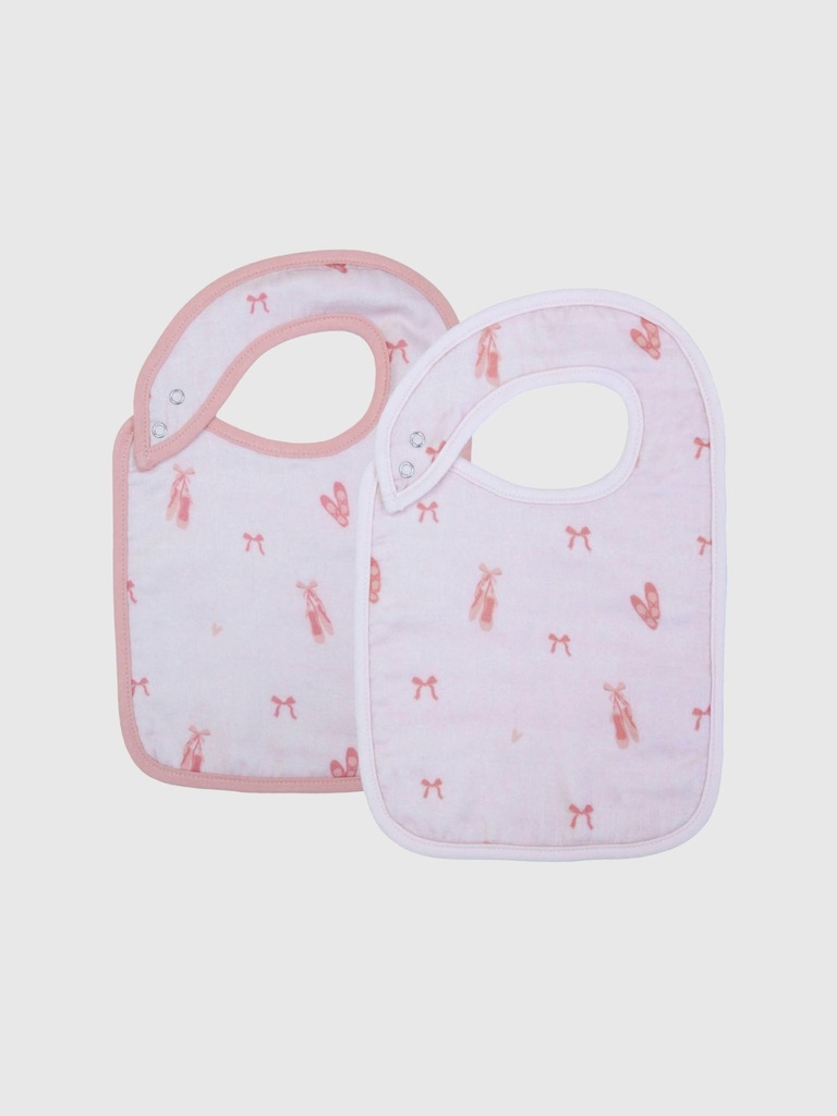 Bamboo Little Ballerina Bib Set