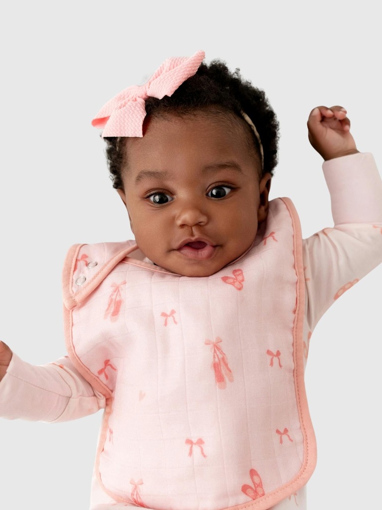Bamboo Little Ballerina Bib Set