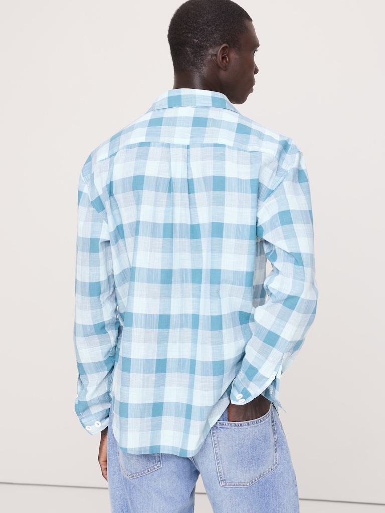 Relaxed-Fit Summerweight Cotton Shirt