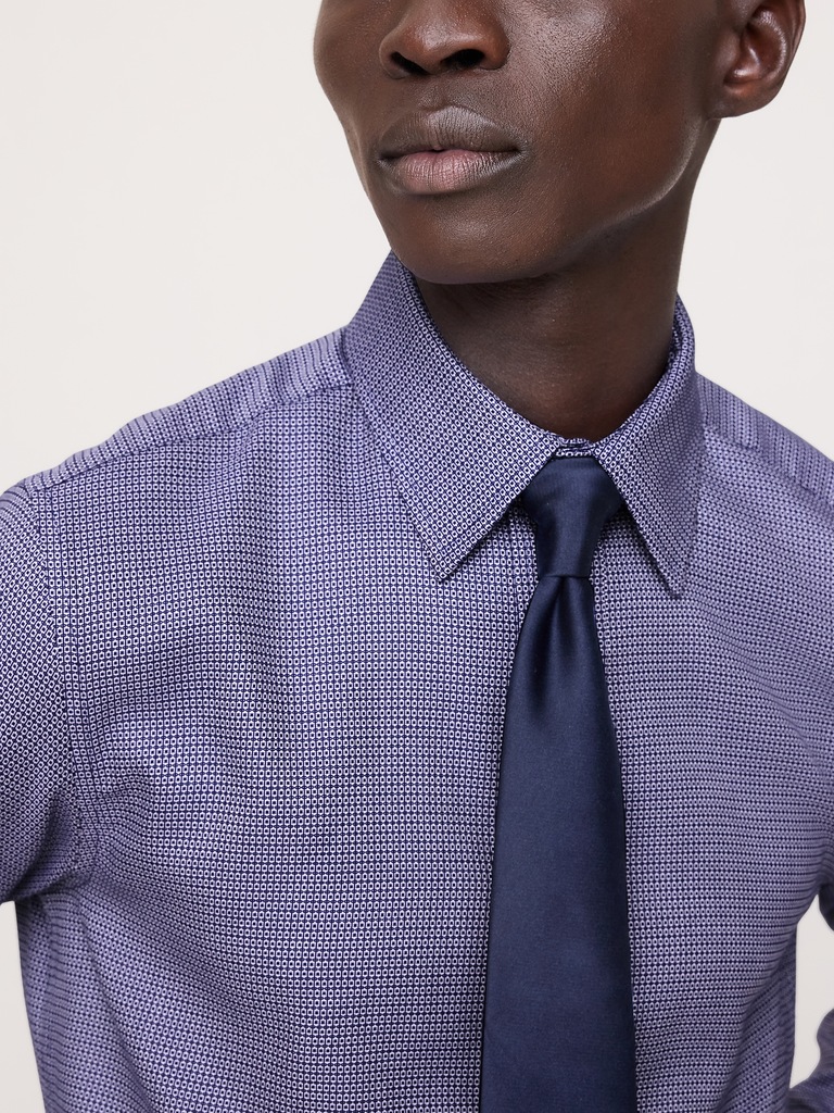 Slim-Fit Wrinkle-Resistant Dress Shirt