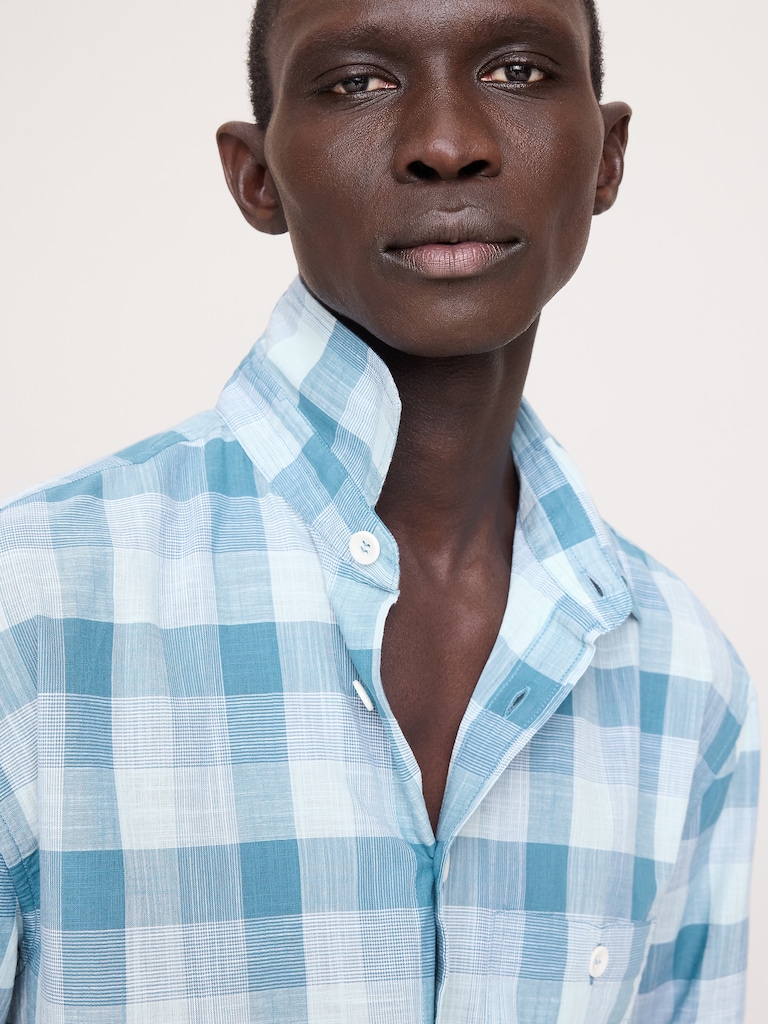 Relaxed-Fit Summerweight Cotton Shirt