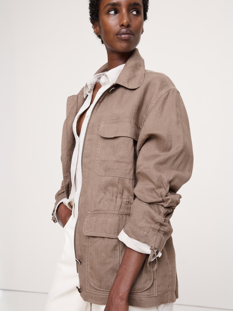 Linen Chore Coat