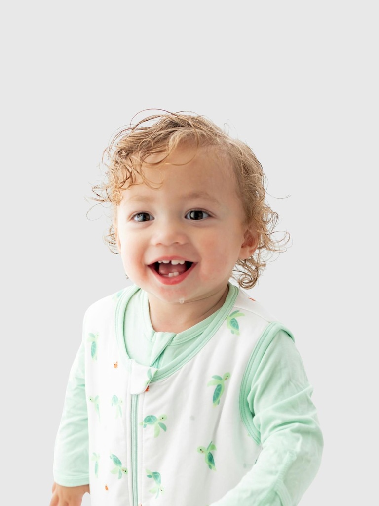 Bamboo Little Turtle Sleep Sack 0 to 12 months