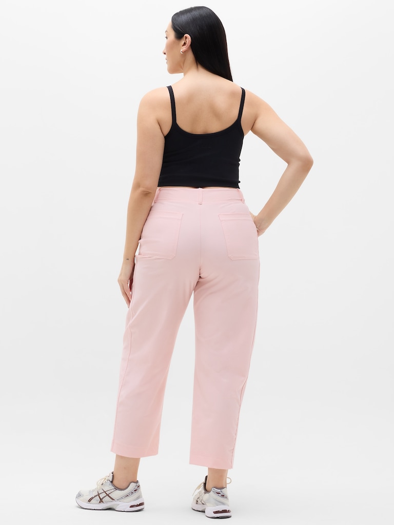 Skyline High Rise Barrel Leg Pant