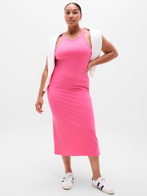 open lace back dress Victoria Pink Tweed Sequin Dress - DM exclusive main image 0