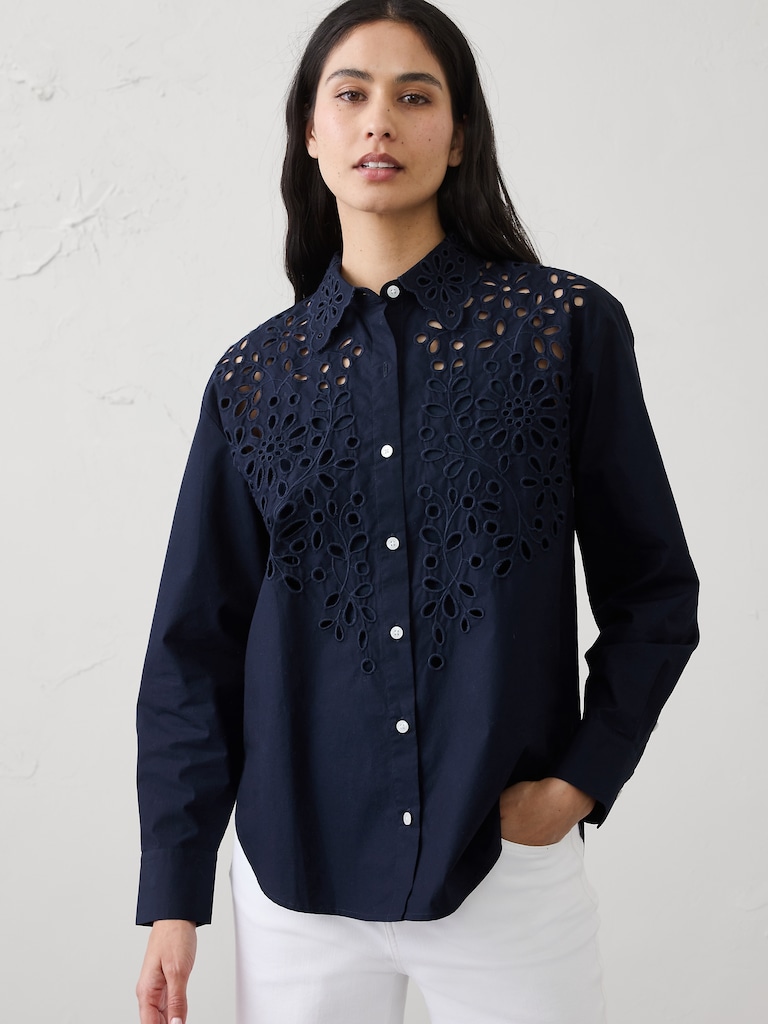 Eyelet Shirt