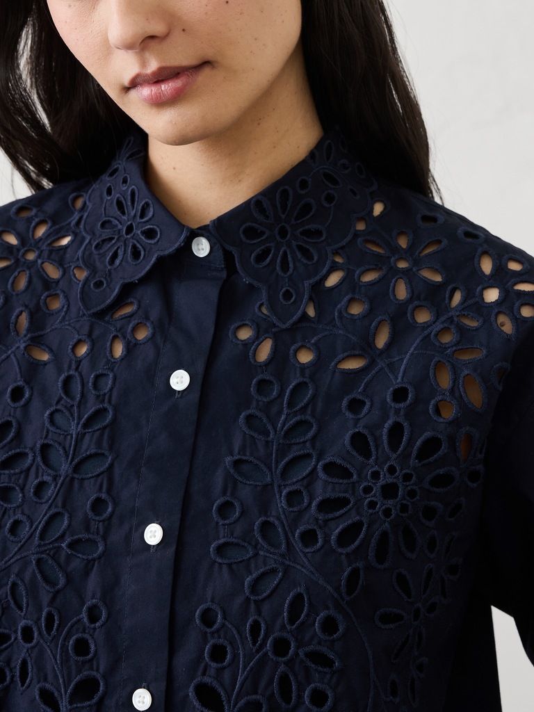 Eyelet Shirt