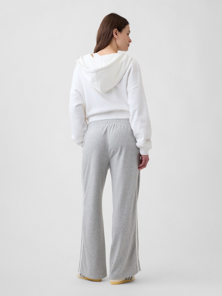 Relaxed French Terry Straight-Leg Sweatpants