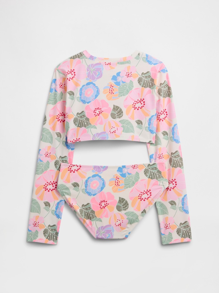 Kids Swim Print Two-Piece