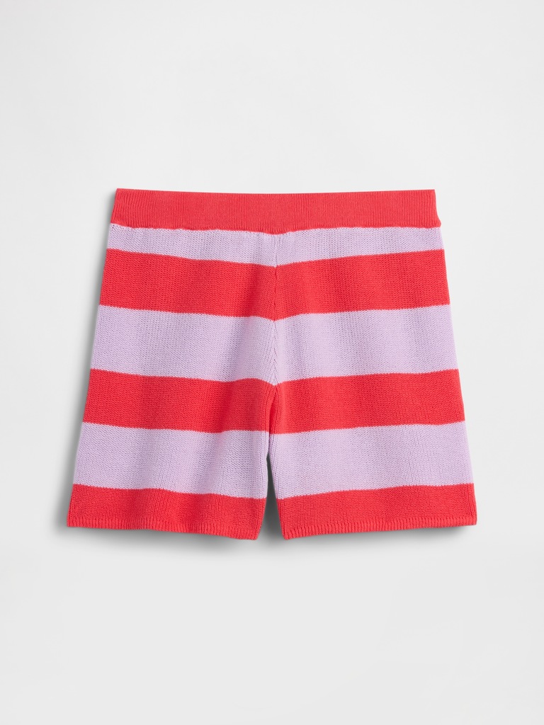 Kids Pull-On Relaxed Sweater Shorts