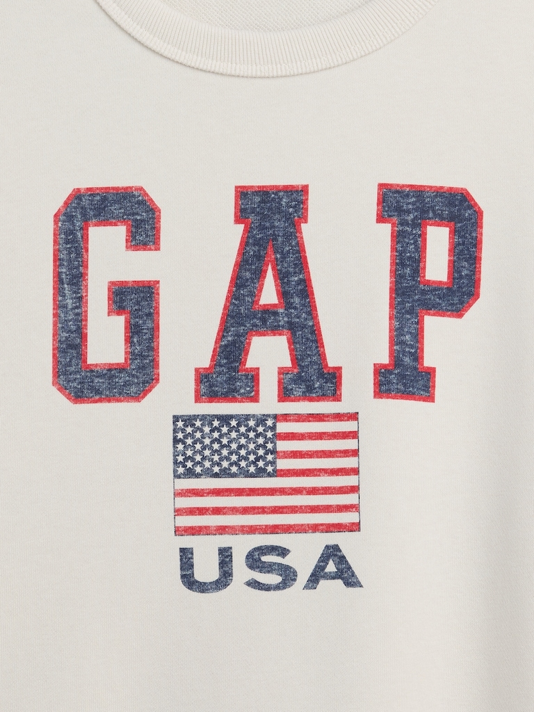 Kids Relaxed Gap Logo Sweatshirt