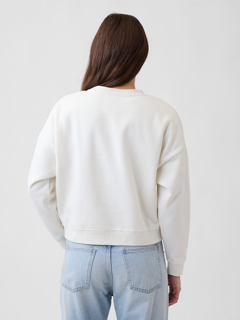 Peanuts Oversized Wedge Crewneck Sweatshirt