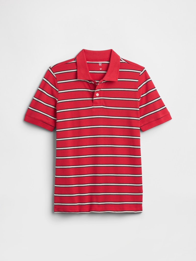 Kids Pique Polo Shirt