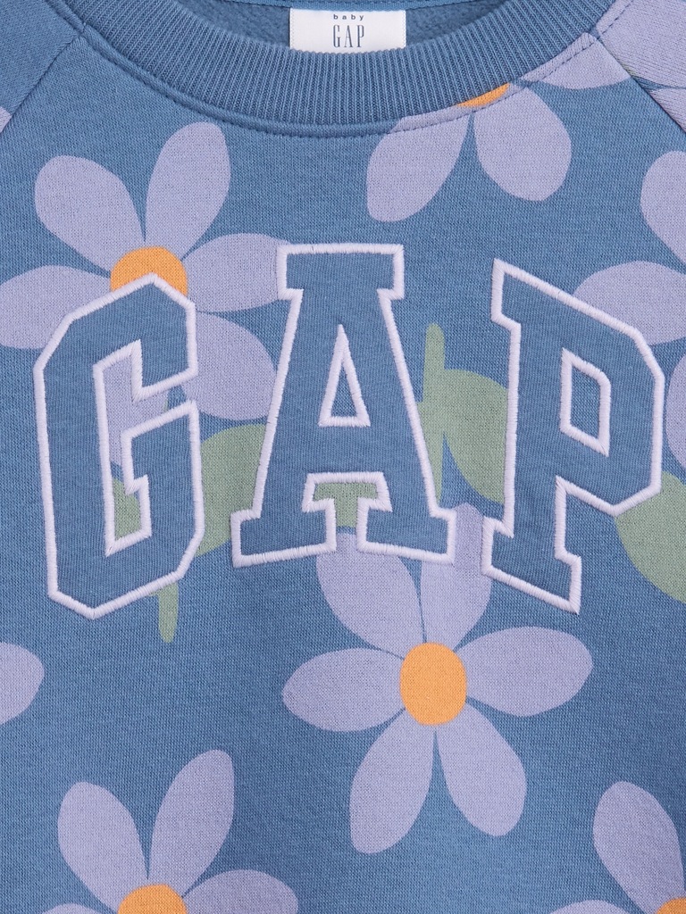 babyGap Print Crewneck Sweatshirt