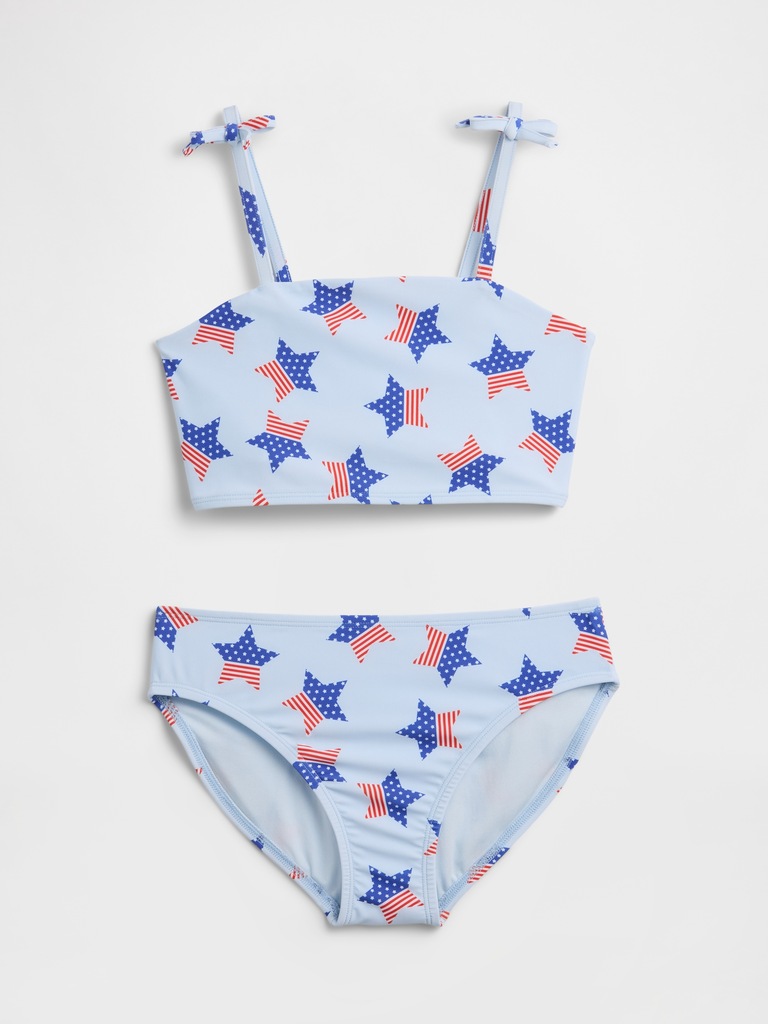 Kids Swim Print Two-Piece