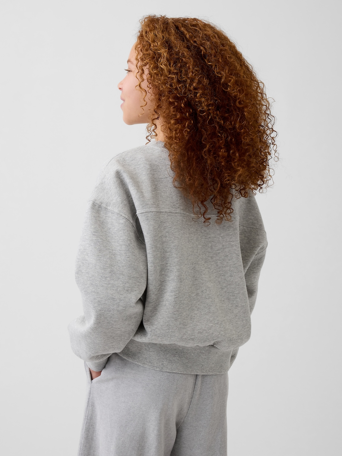 Kids VintageSoft Wedge Crewneck Sweatshirt