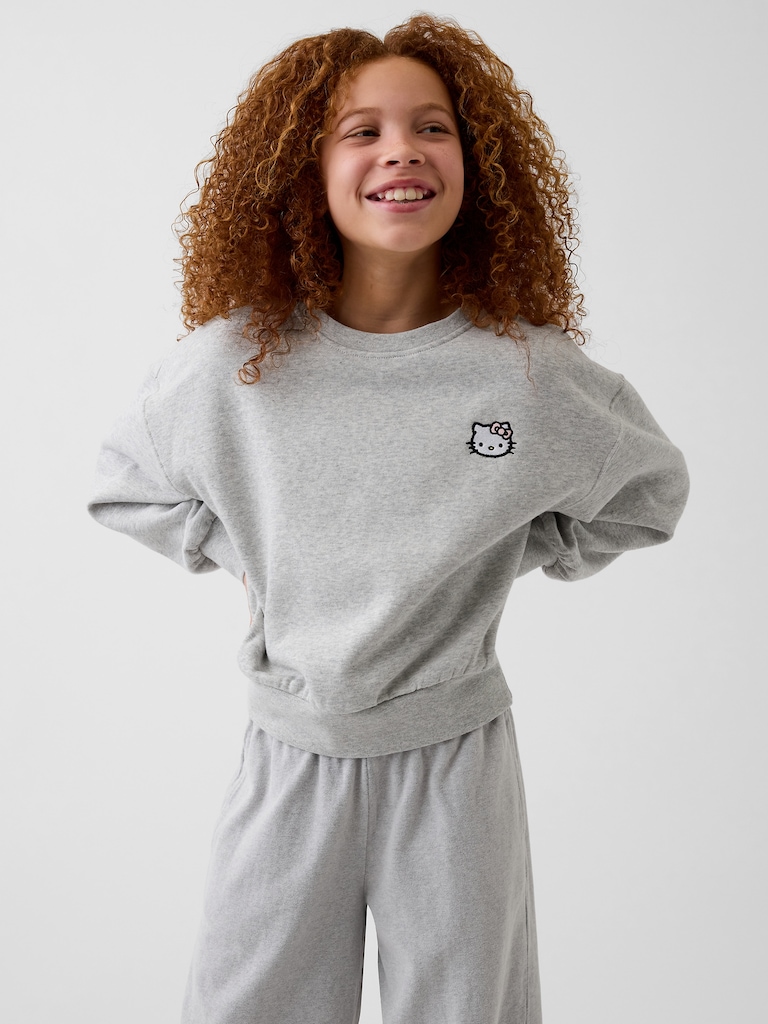 Kids VintageSoft Wedge Crewneck Sweatshirt